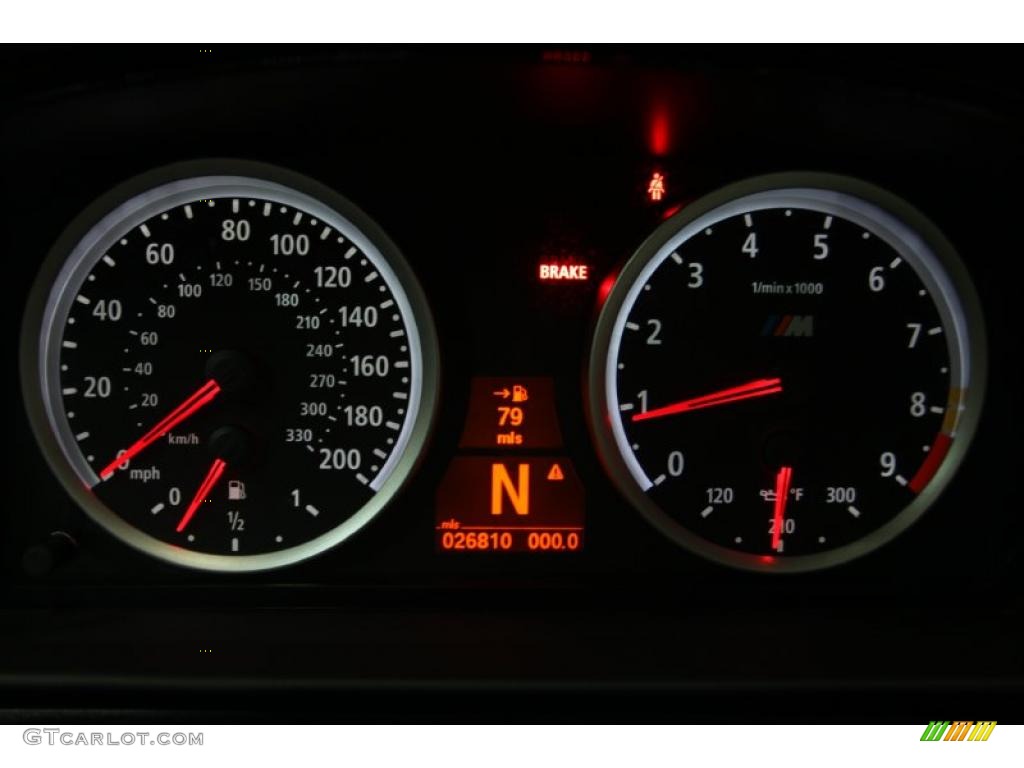 2008 M5 Sedan - Space Grey Metallic / Silverstone photo #21