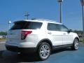 2011 White Platinum Tri-Coat Ford Explorer Limited  photo #3