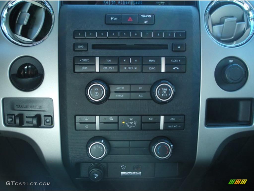 2011 Ford F150 XLT SuperCab Controls Photo #43517643