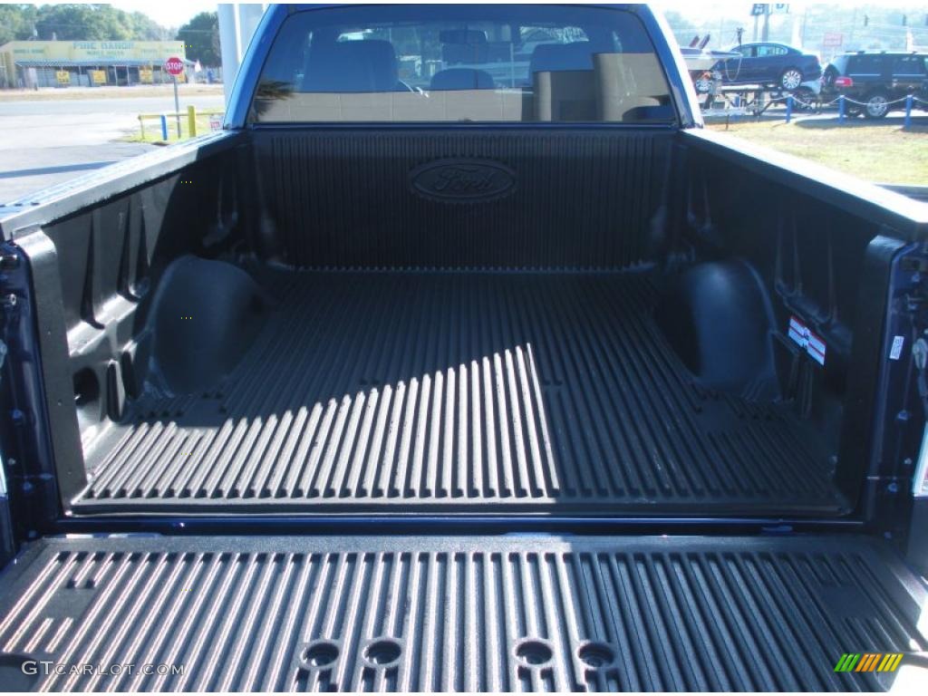 2011 F150 XLT SuperCab - Dark Blue Pearl Metallic / Steel Gray photo #10