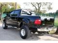 2001 Black Ford F150 XLT SuperCrew 4x4  photo #8