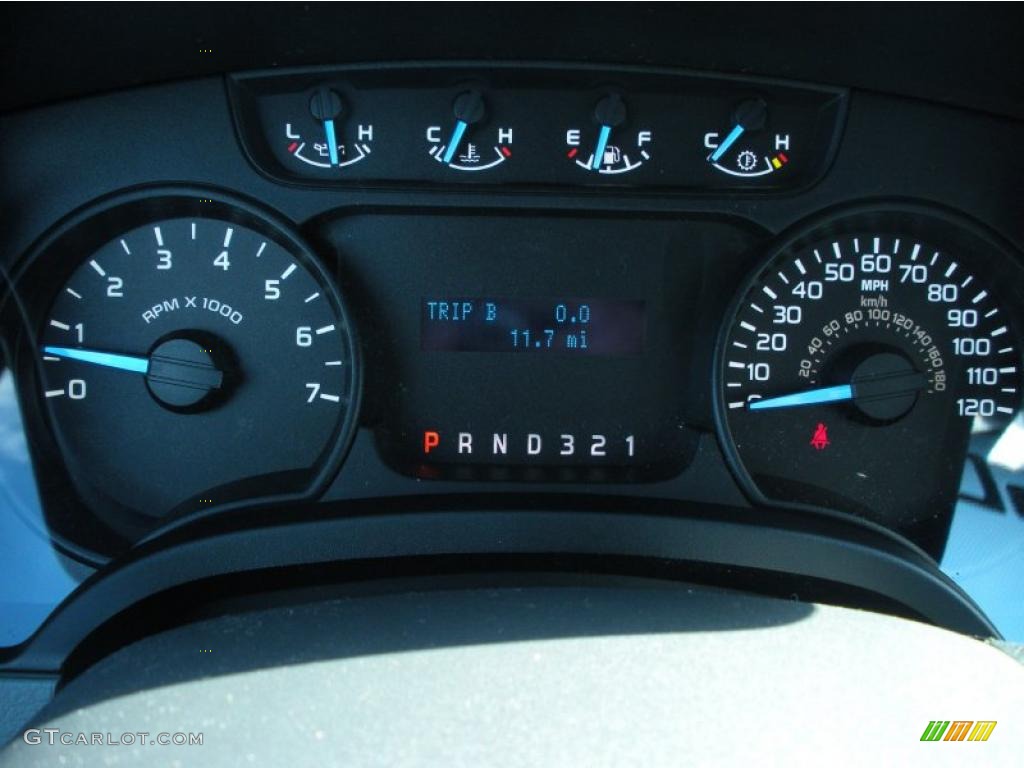 2011 Ford F150 XL Regular Cab Gauges Photo #43519551