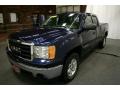 Midnight Blue Metallic - Sierra 1500 SLT Extended Cab 4x4 Photo No. 5