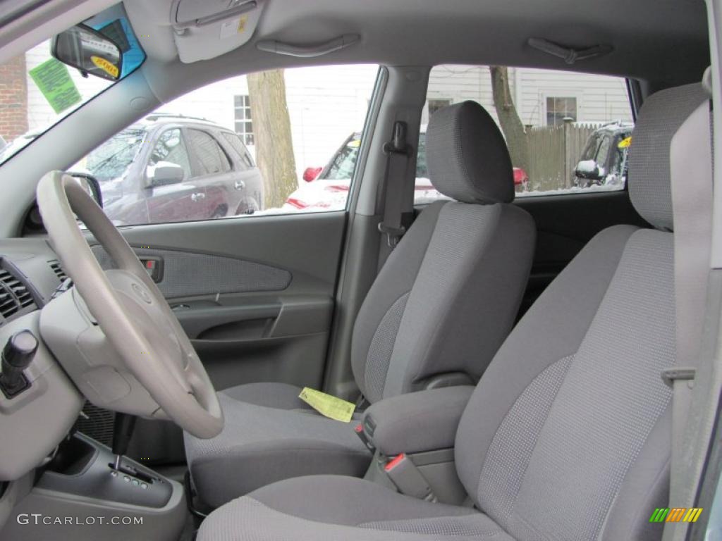 Gray Interior 2006 Hyundai Tucson GL Photo #43521239