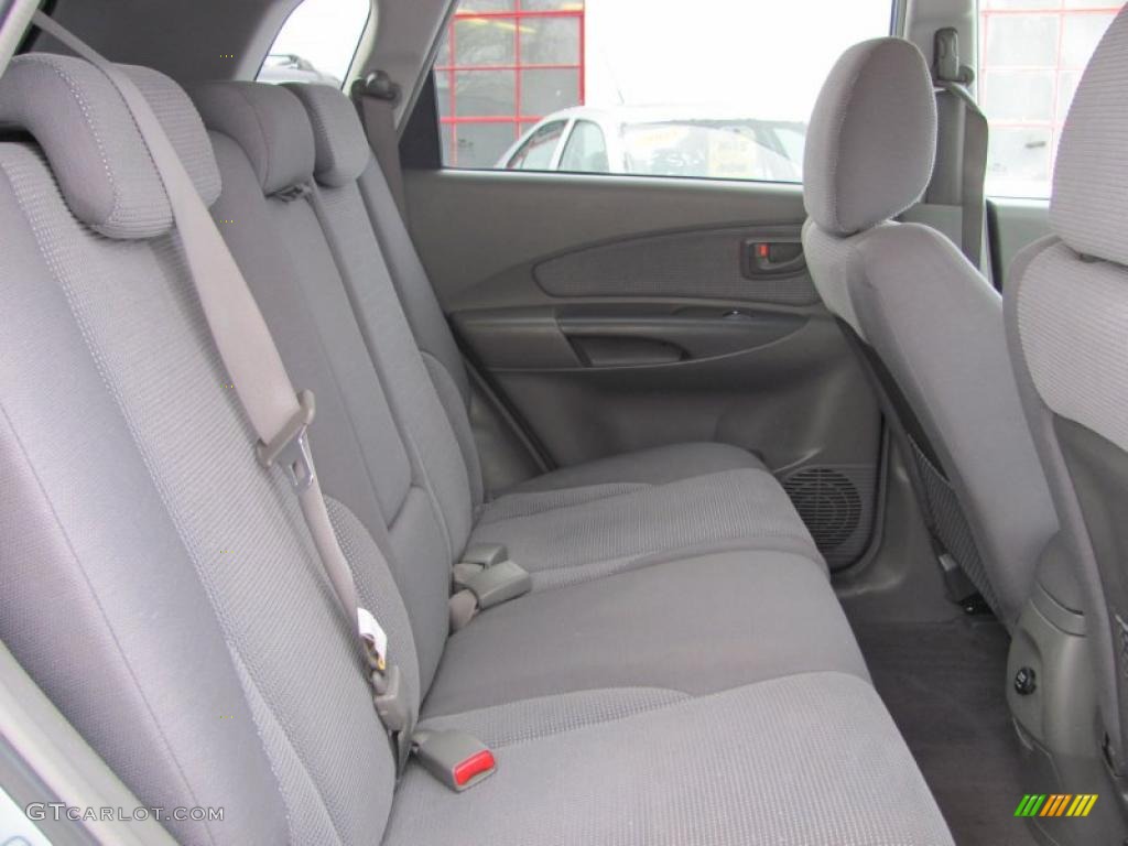 Gray Interior 2006 Hyundai Tucson GL Photo #43521335
