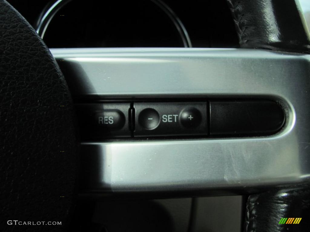 2008 Mustang V6 Premium Convertible - Alloy Metallic / Medium Parchment photo #7