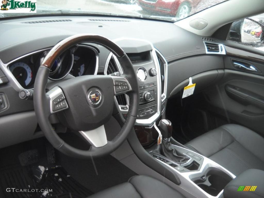Ebony/Titanium Interior 2011 Cadillac SRX 4 V6 AWD Photo #43522803