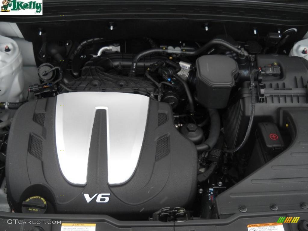 2011 Kia Sorento EX V6 AWD 3.5 Liter DOHC 24-Valve Dual CVVT V6 Engine Photo #43523927
