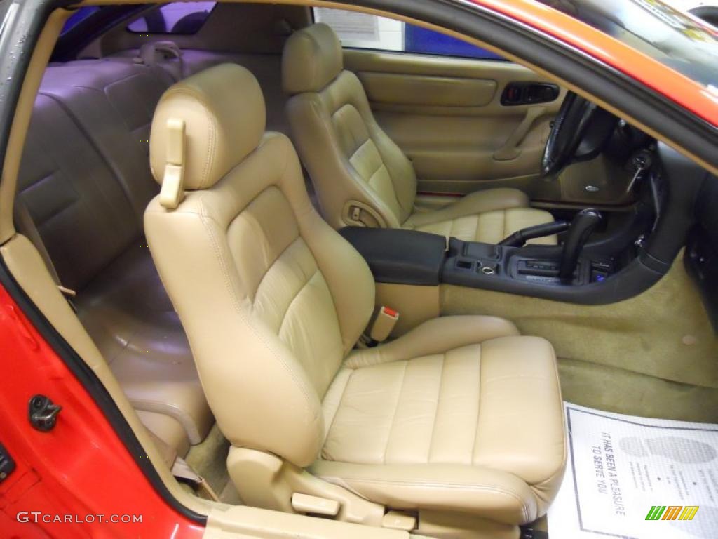 1997 3000GT SL - Caracas Red / Tan photo #2