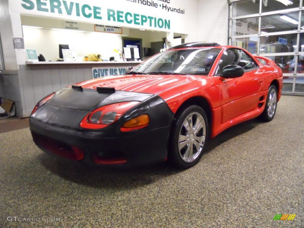 1997 3000GT SL - Caracas Red / Tan photo #4