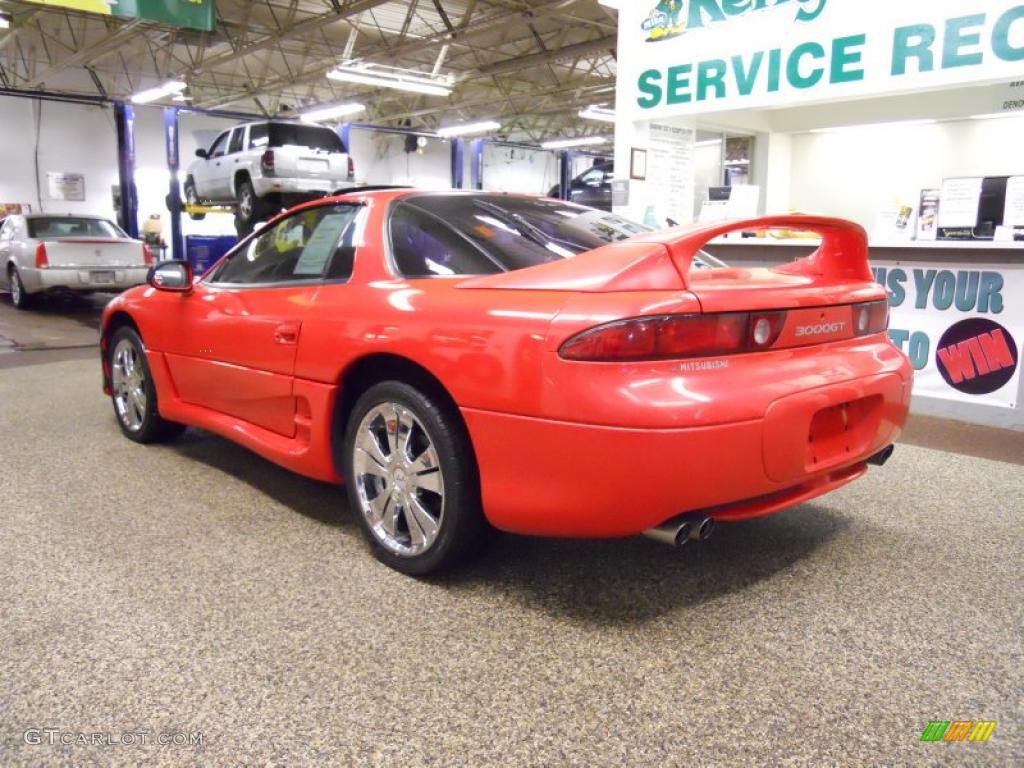 1997 3000GT SL - Caracas Red / Tan photo #6