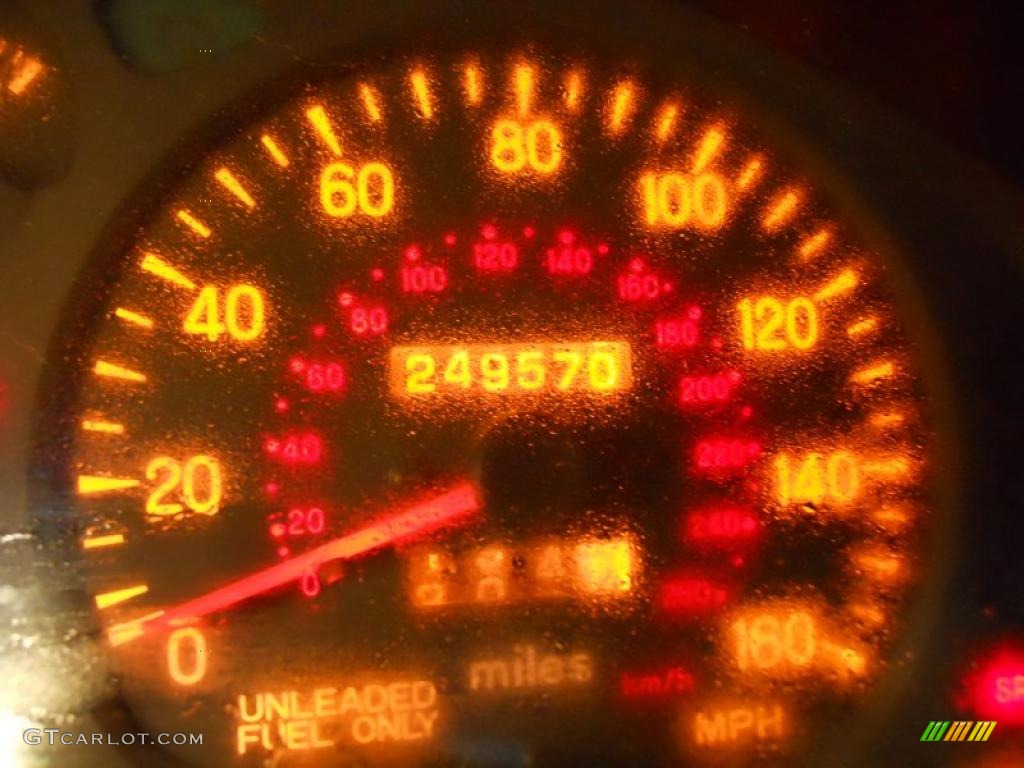 1997 3000GT SL - Caracas Red / Tan photo #11