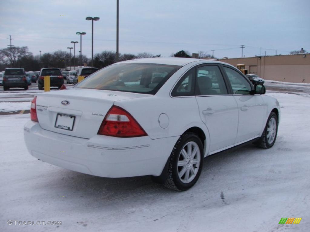 2006 Five Hundred Limited AWD - Oxford White / Pebble Beige photo #6