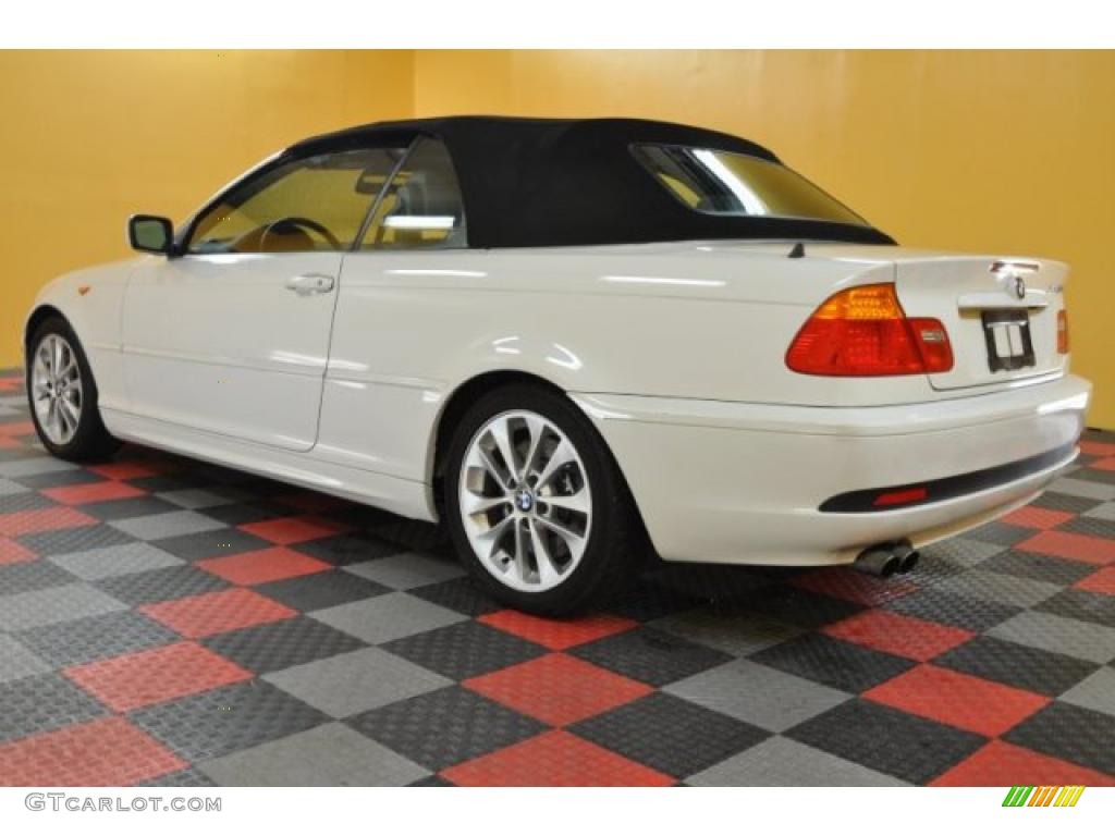 2004 3 Series 330i Convertible - Alpine White / Grey photo #3