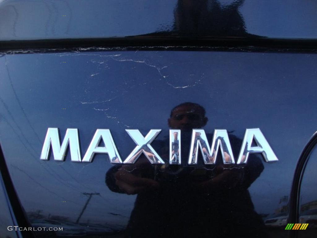 2005 Maxima 3.5 SL - Onyx Black / Frost photo #29
