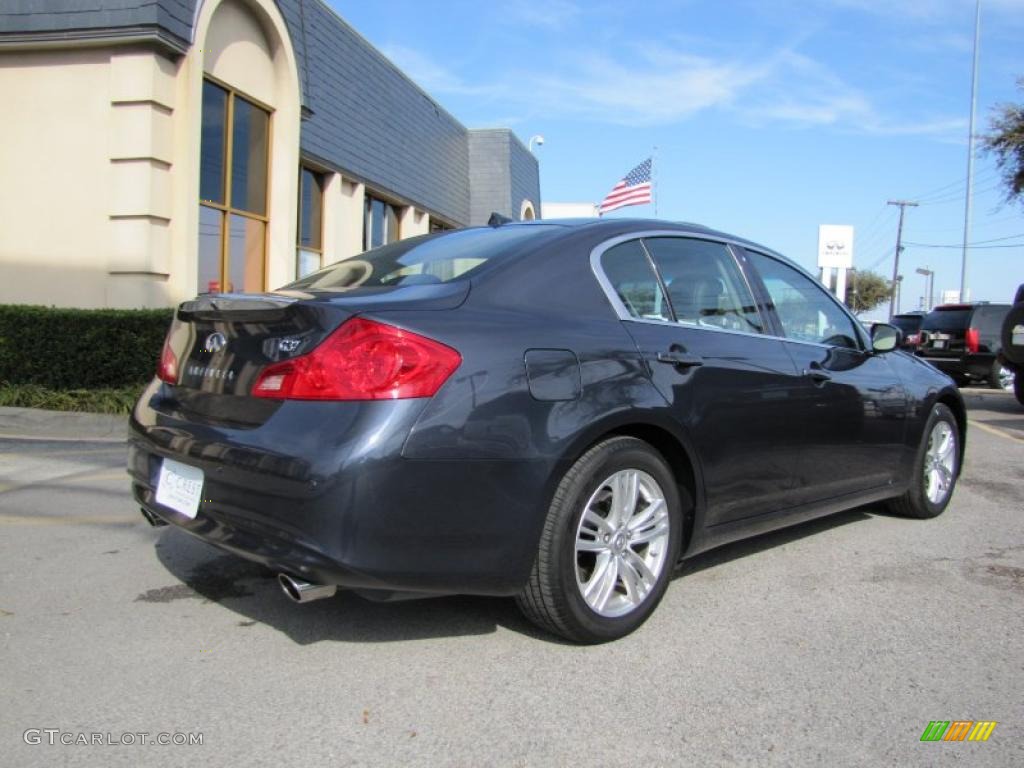 2010 G 37 Journey Sedan - Blue Slate / Graphite photo #6