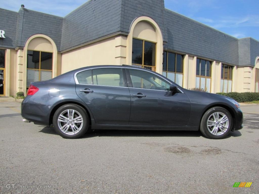 2010 G 37 Journey Sedan - Blue Slate / Graphite photo #7