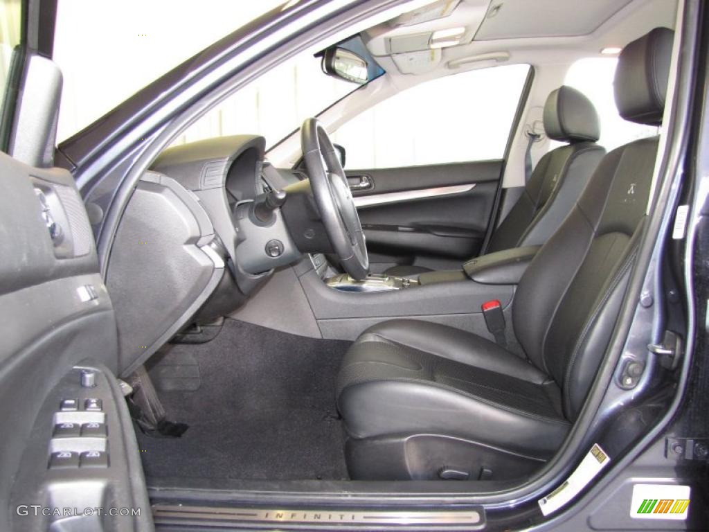 2010 G 37 Journey Sedan - Blue Slate / Graphite photo #8