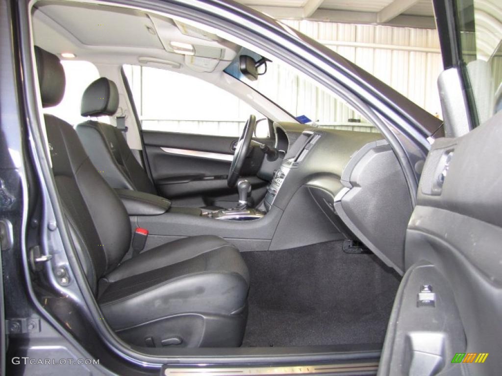 2010 G 37 Journey Sedan - Blue Slate / Graphite photo #9