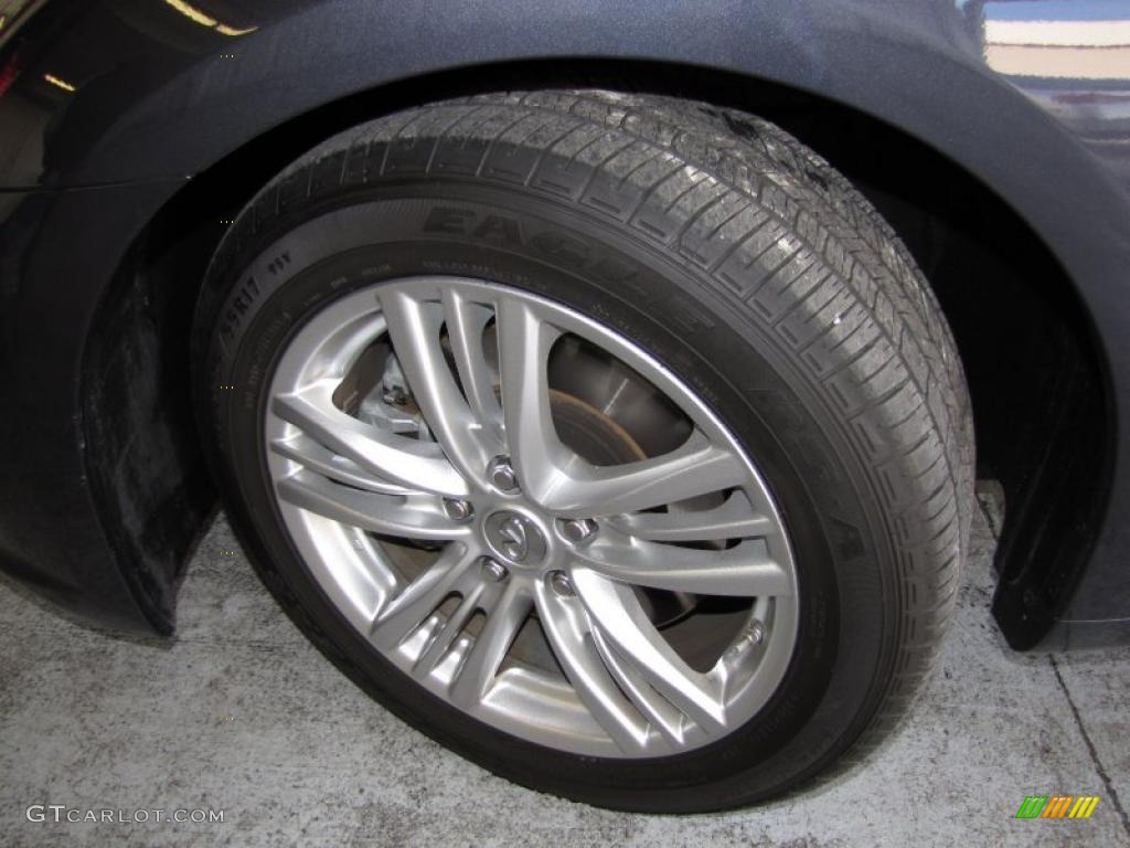 2010 G 37 Journey Sedan - Blue Slate / Graphite photo #20