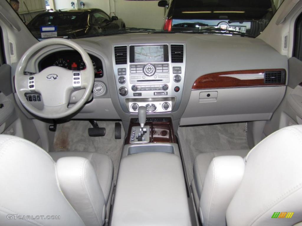 2010 Infiniti QX 56 4WD Stone Dashboard Photo #43532200