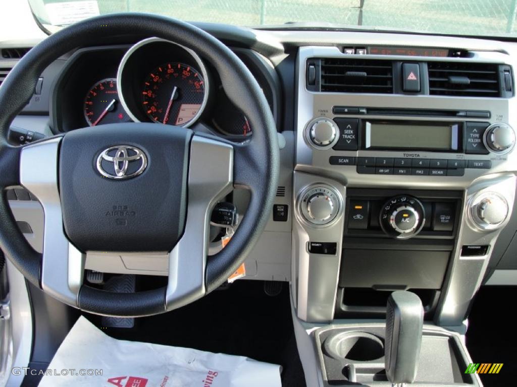 2011 Toyota 4Runner SR5 Graphite Dashboard Photo #43532932