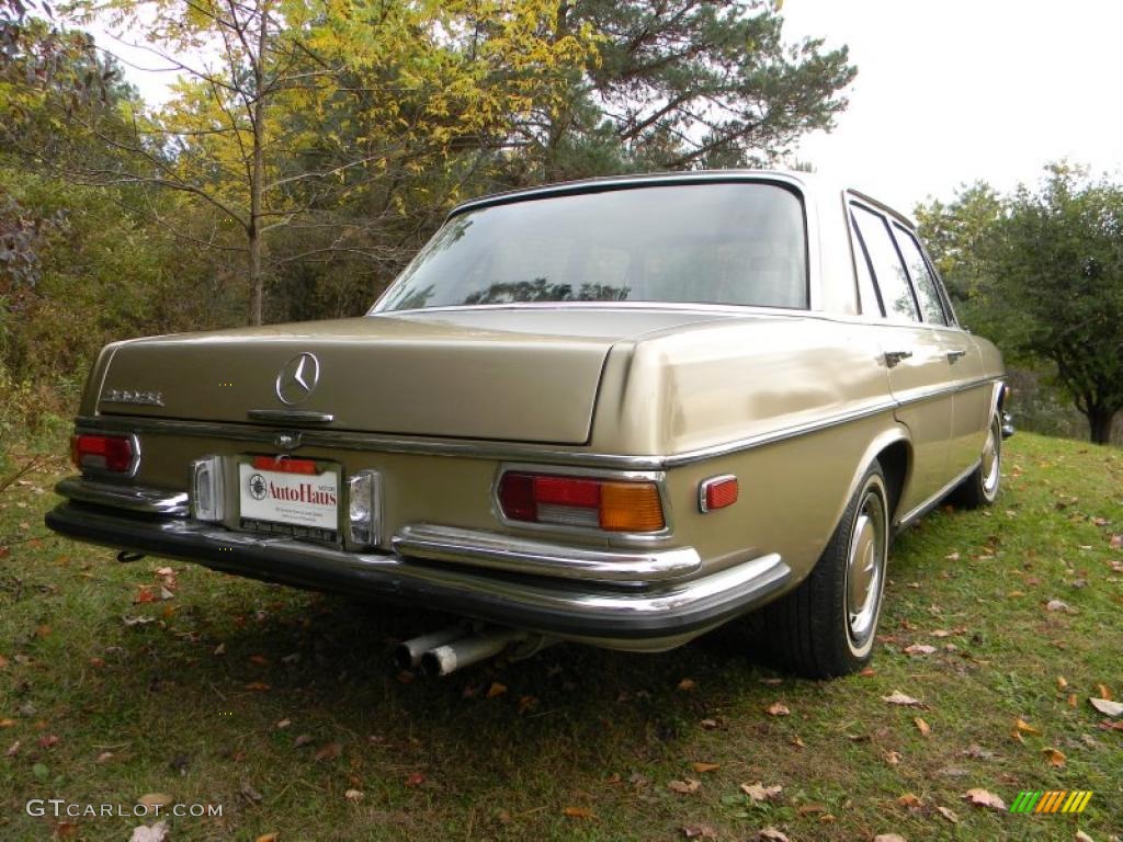 1971 S Class 280SE 3.5 Sedan - Sand Beige Metallic / Black photo #5