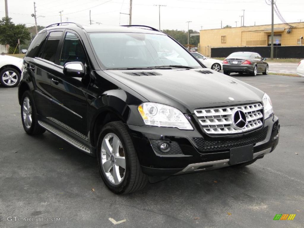 Black 2010 Mercedes-Benz ML 350 Exterior Photo #43536362