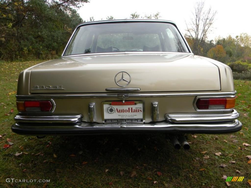 Sand Beige Metallic 1971 Mercedes-Benz S Class 280SE 3.5 Sedan Exterior Photo #43536378
