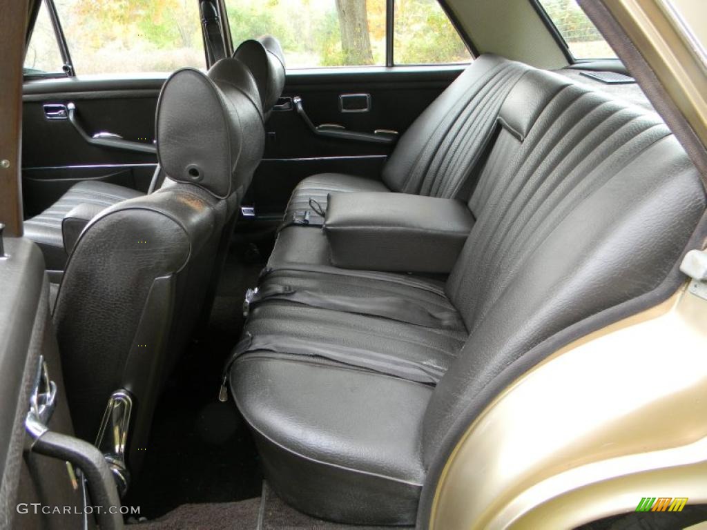 Black Interior 1971 Mercedes-Benz S Class 280SE 3.5 Sedan Photo #43536494