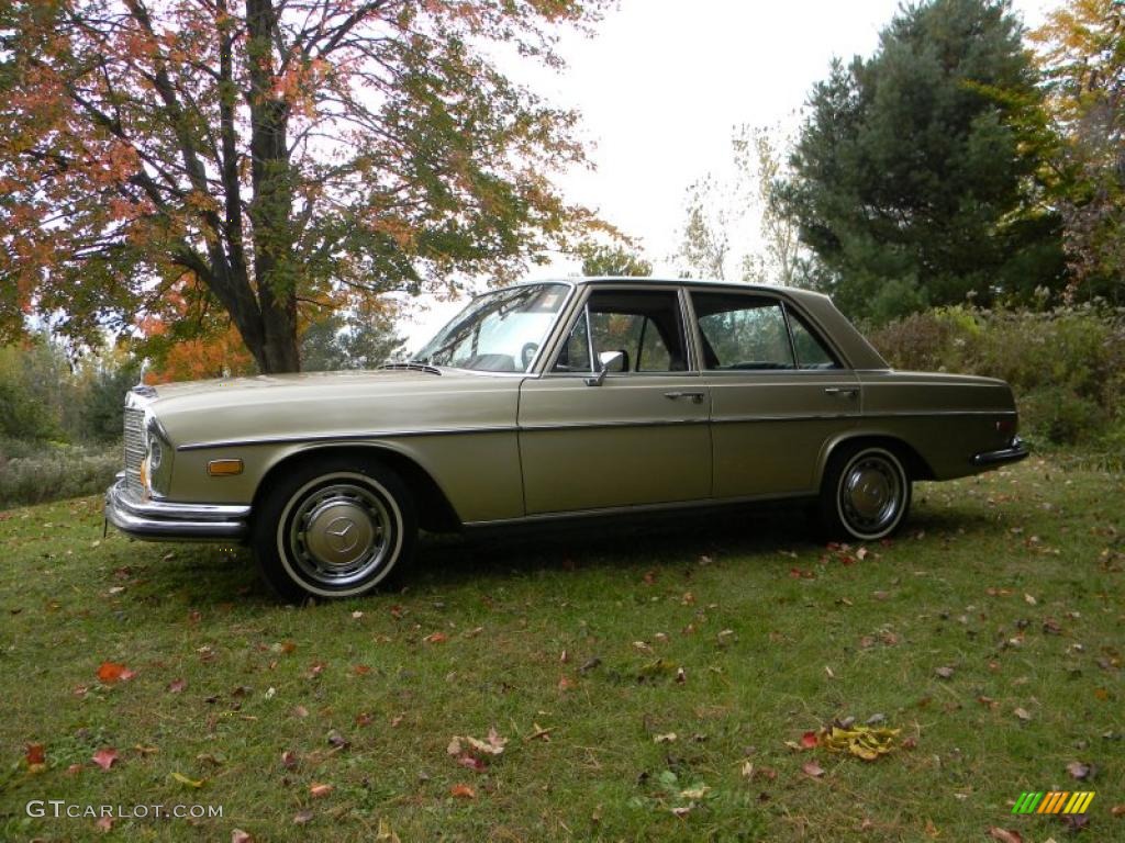 Sand Beige Metallic 1971 Mercedes-Benz S Class 280SE 3.5 Sedan Exterior Photo #43536598