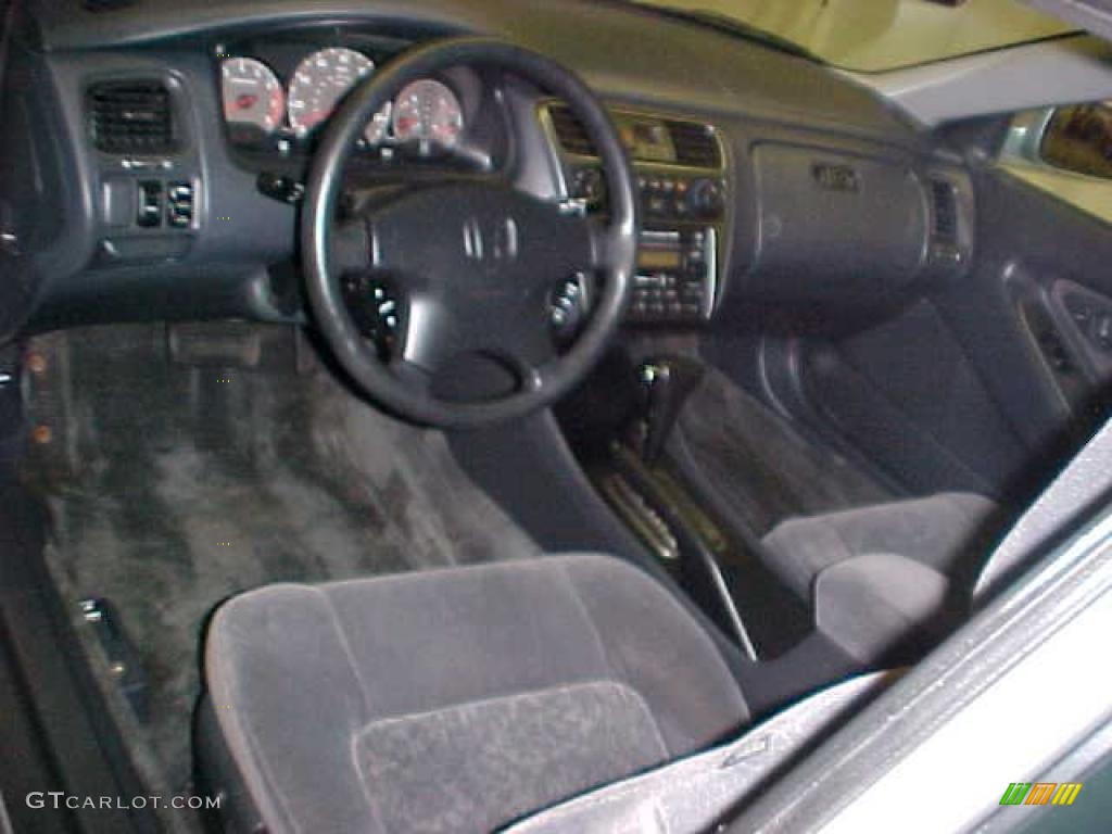 2002 Accord EX Coupe - Satin Silver Metallic / Quartz Gray photo #4