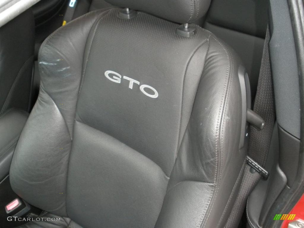 Black Interior 2006 Pontiac GTO Coupe Photo #43538911