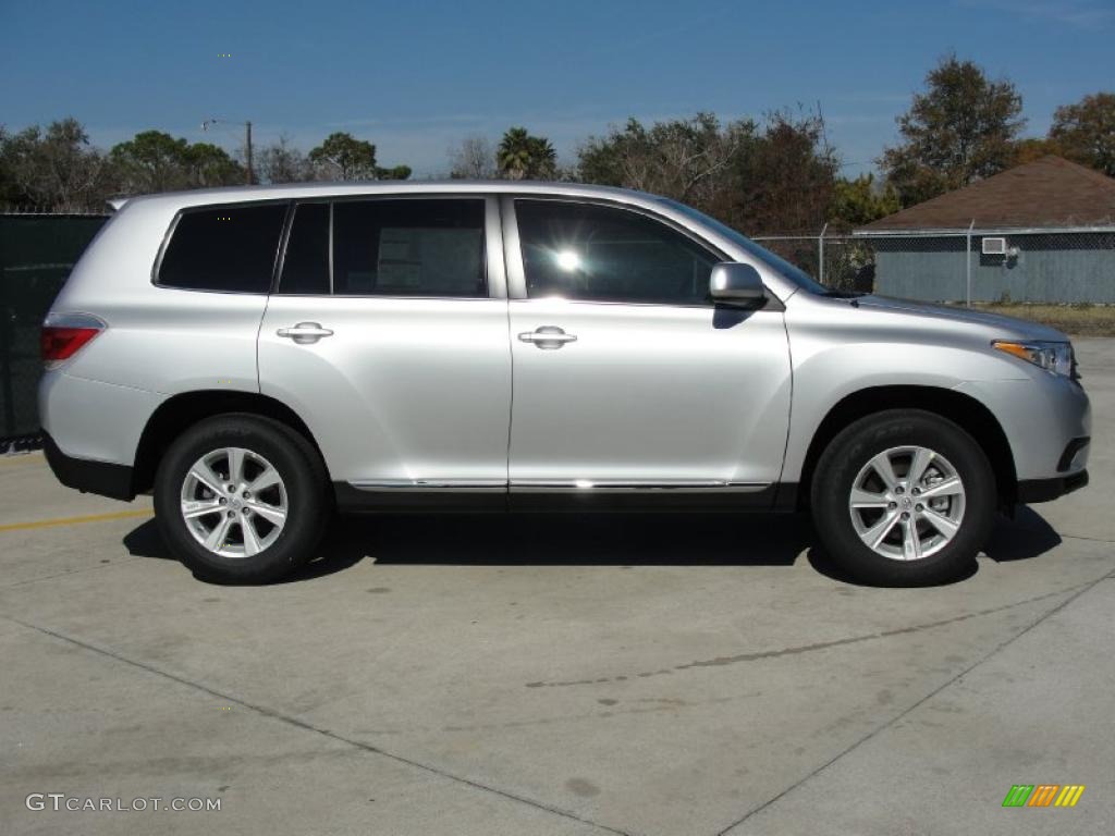 Classic Silver Metallic 2011 Toyota Highlander V6 Exterior Photo #43539063