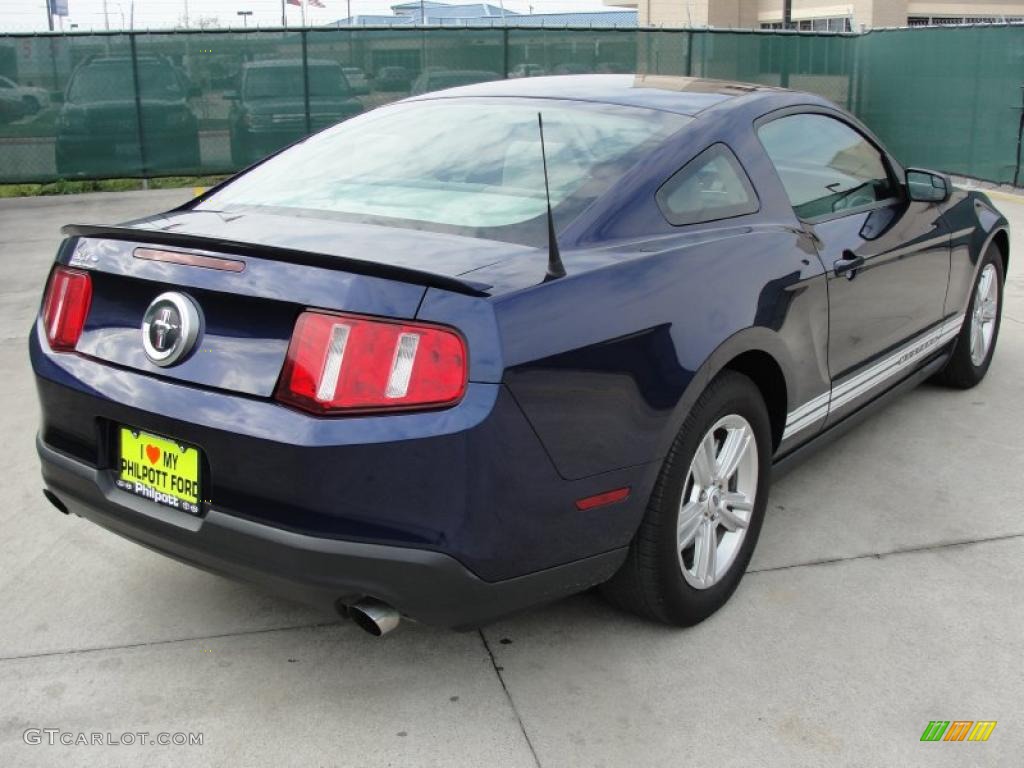2011 Mustang V6 Coupe - Kona Blue Metallic / Stone photo #3