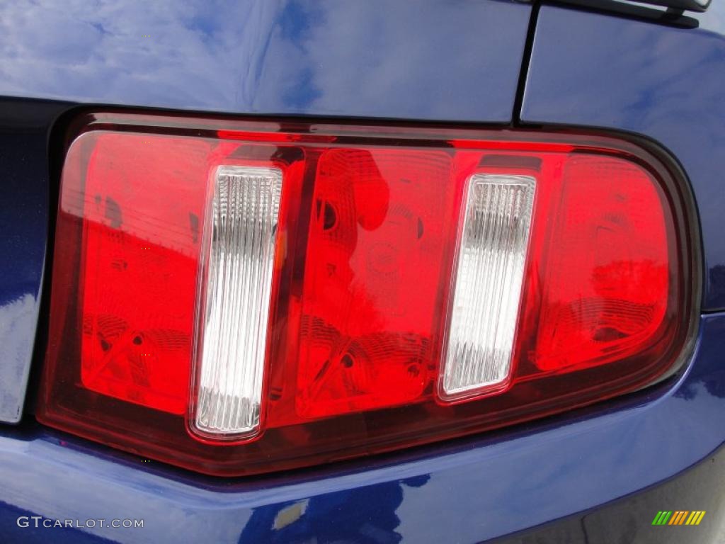 2011 Mustang V6 Coupe - Kona Blue Metallic / Stone photo #20
