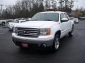 2008 Summit White GMC Sierra 1500 SLE Crew Cab 4x4  photo #2