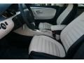 Cornsilk Beige/Black Interior Photo for 2011 Volkswagen CC #43541874