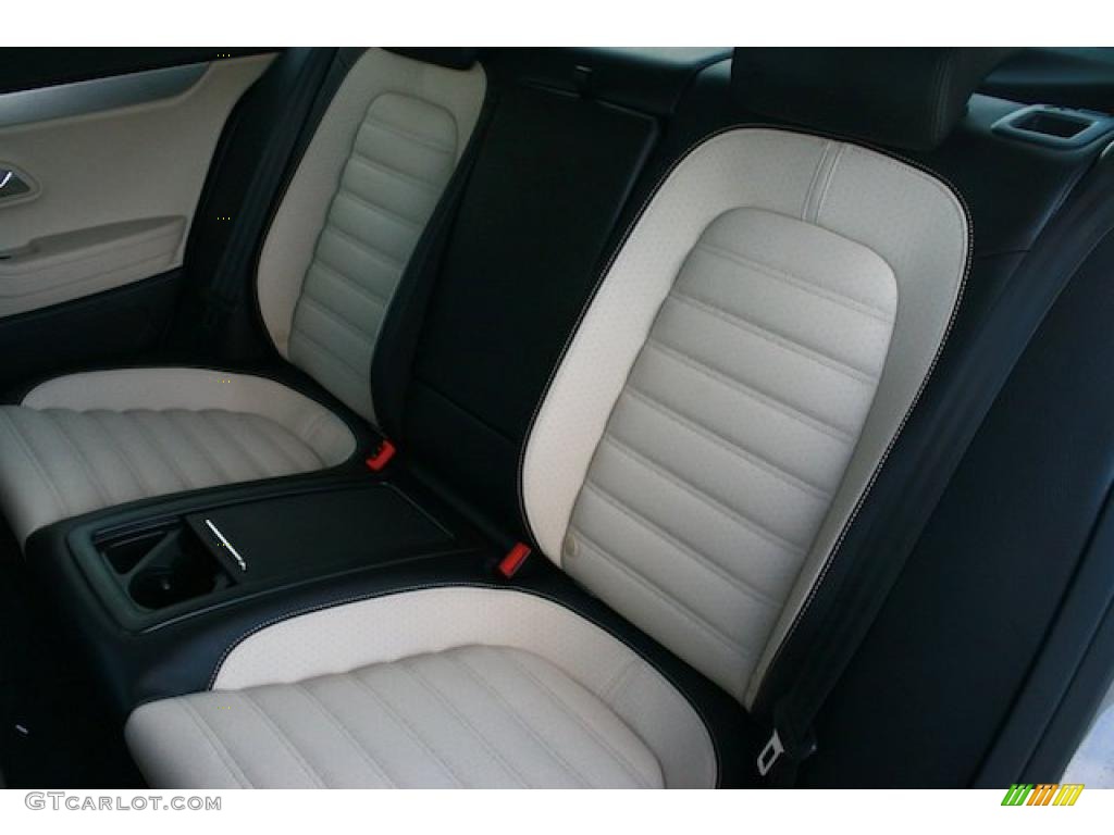Cornsilk Beige/Black Interior 2011 Volkswagen CC Lux Photo #43541944