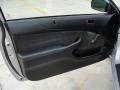 Black 2005 Honda Civic Value Package Coupe Door Panel