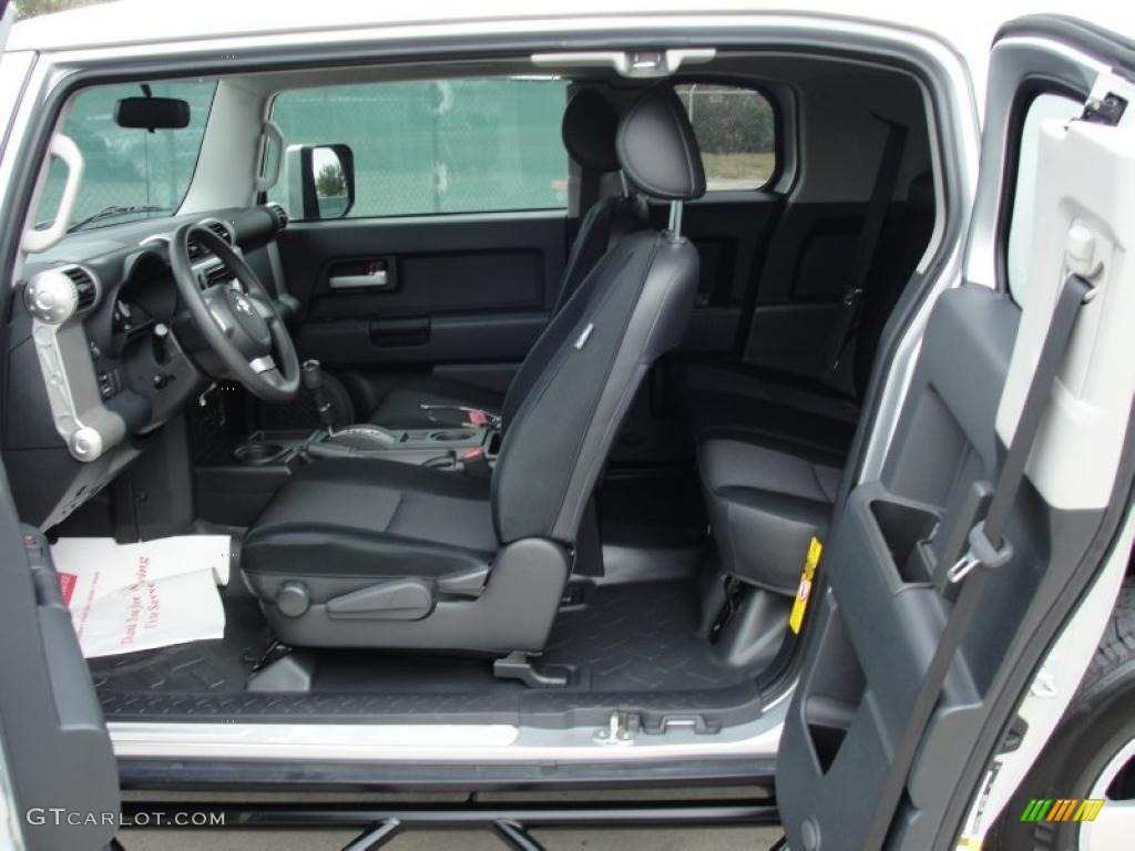 Dark Charcoal Interior 2008 Toyota FJ Cruiser Standard FJ Cruiser Model Photo #43543378