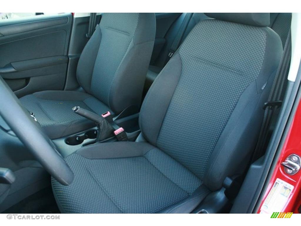 Titan Black Interior 2011 Volkswagen Jetta S Sedan Photo #43543592