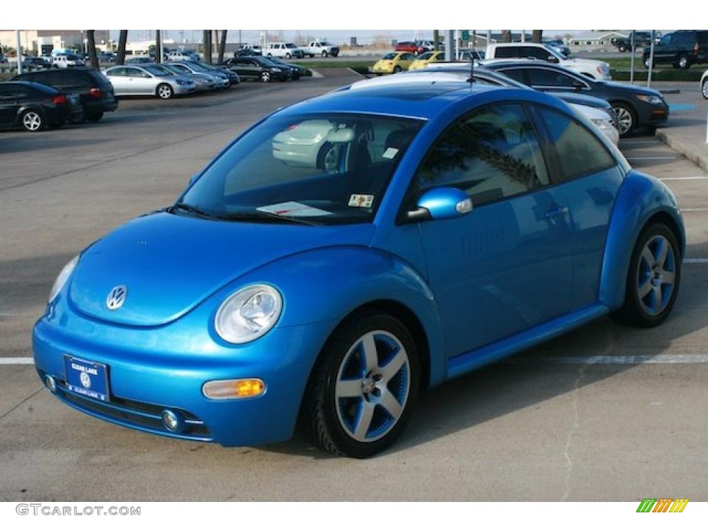 2004 Volkswagen New Beetle Satellite Blue Edition Coupe Exterior Photos