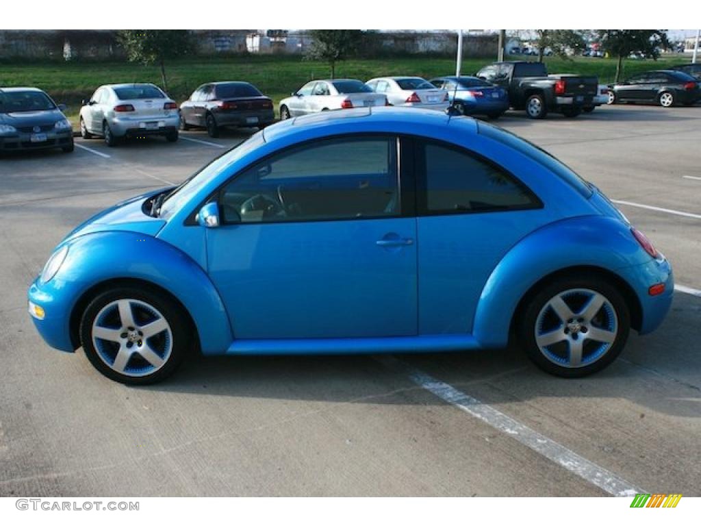 Mailbu Blue Metallic 2004 Volkswagen New Beetle Satellite Blue Edition Coupe Exterior Photo #43543996