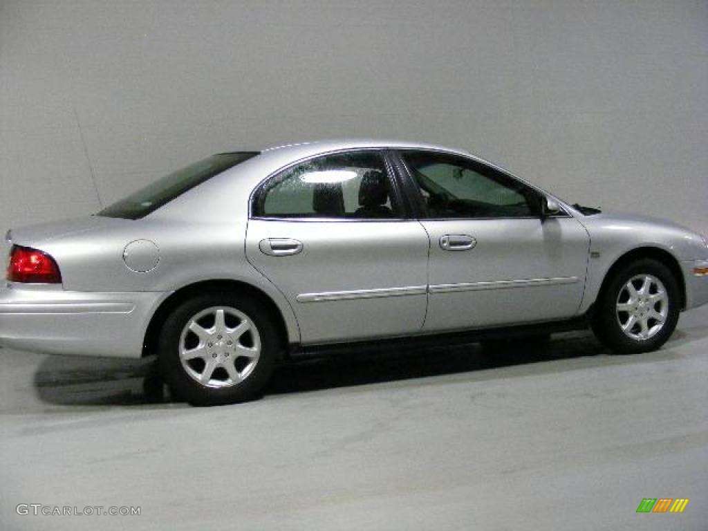 2000 Sable LS Premium Sedan - Silver Frost Metallic / Dark Charcoal photo #6