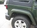 2009 Jeep Green Metallic Jeep Wrangler Unlimited Sahara 4x4  photo #50
