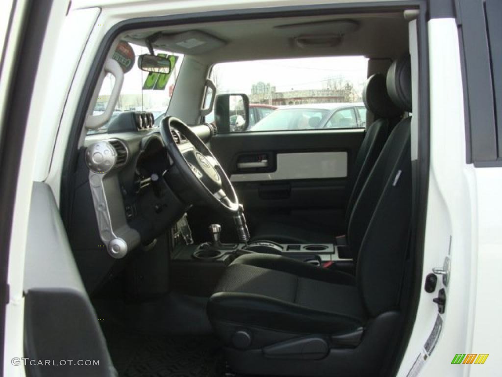 Dark Charcoal Interior 2008 Toyota FJ Cruiser Trail Teams Special Edition 4WD Photo #43544780