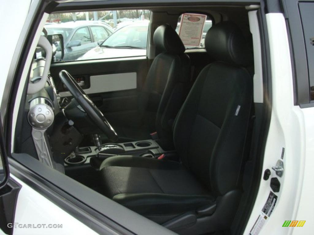 Dark Charcoal Interior 2008 Toyota FJ Cruiser Trail Teams Special Edition 4WD Photo #43544792