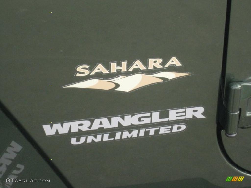 2009 Wrangler Unlimited Sahara 4x4 - Jeep Green Metallic / Dark Slate Gray/Medium Slate Gray photo #64