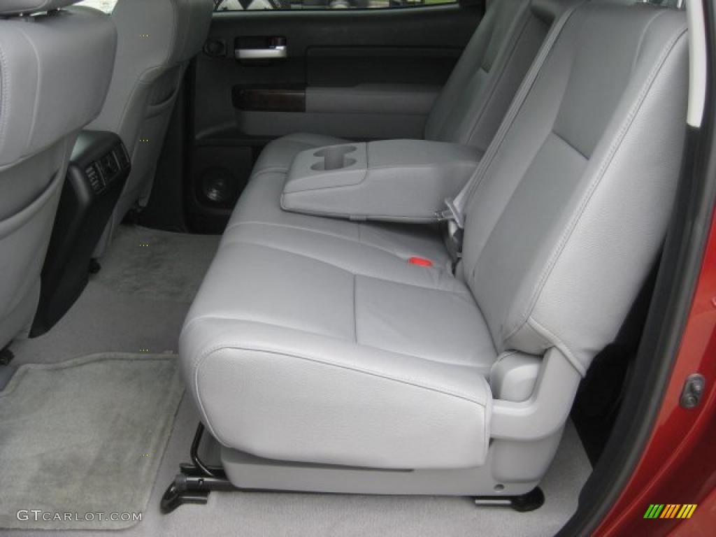 2010 Tundra Limited CrewMax 4x4 - Salsa Red Pearl / Graphite Gray photo #14